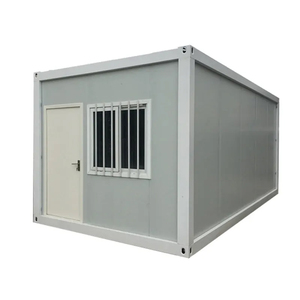 Casa pequeña de 20 pies por 10 pies Contenedor de oficina portátil modular expandible Diseño prefabricado - Product Image 4