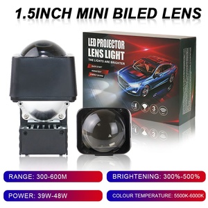 Faro LED para Auto K119, Luces Antiniebla de Doble Haz (Hi-Lo), 40W, 12V, 6000K, Mini Proyector Bi-LED de 1.5 Pulgadas, Haz Láser, Ajuste Universal - Product Image 2