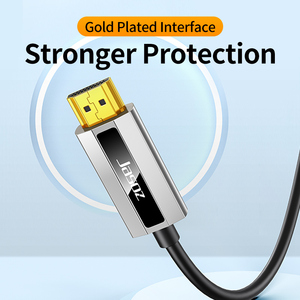 Cable de Fibra Óptica Jasoz 4K 60Hz, Compatible con 18Gbps, PVC, Chapado en Oro, Blindaje Combinado, 5m-100m, Compatible con Monitores <span class=keywords><strong>AOC</strong></span> - Product Image 2