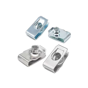 <span class=keywords><strong>Écrou</strong></span>s <span class=keywords><strong>à</strong></span> clipser en acier avec revêtement Dacromet, type U, profil bas, antidérapants, M4 M5 M6 M8 M10, fournis directement par l'usine - Product Image 6