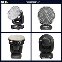 GEVV Große Pendel-Lichtanlage 120W DMX512 RGBW Beam Laser Wash Strobe LED Moving Head Licht für Bühnenshows und Events