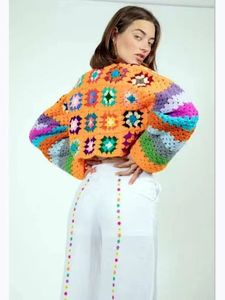 Maglione pullover lavorato a mano in maglia <span class=keywords><strong>premaman</strong></span> donna primavera autunno <span class=keywords><strong>inverno</strong></span> - Product Image 3