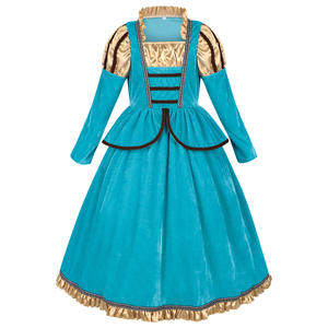 Vestido Retro Medieval Renacentista para Niñas, Disfraz de Halloween, Carnaval, Cosplay, Fiesta, Actuación en Escenario, Festival, Traje Elegante - Product Image 4