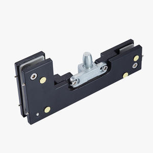 Gran oferta, accesorio de parche <span class=keywords><strong>L</strong></span> de acero inoxidable, accesorios de parche de Hardware de puerta de vidrio sin marco - Product Image 2