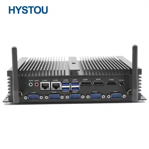 HYSTOU Thiết Kế Độc Quyền Mini PC I7 8550U 32GB Máy Tính Văn Phòng Máy Chủ ITX Hình Thức Nhỏ Yếu Tố