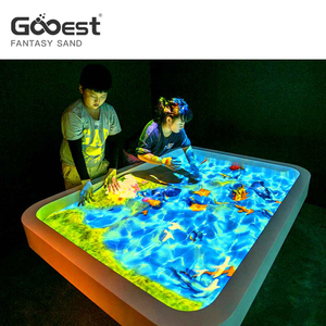 Jeux de table interactifs de haute qualité avec bac à sable, magnifique aire de jeux intérieure avec projecteur, jeux de table interactifs de haute qualité avec bac à sable - Product Image 4