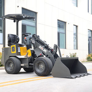 Бесплатная доставка! Дизельный мини-погрузчик 2,5 тонны, 3 тонны для строительства и фермерства, компактный колесный мини-погрузчик с ковшом, гусеничный мини-погрузчик. Цена. - Product Image 3