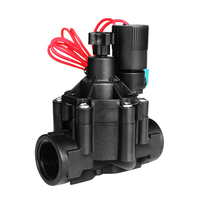 Vanne à commande électrique AC DC 24V avec électrovanne pour système d'irrigation programmable avec électrovanne de type bobine