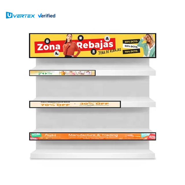 Factory Direct Sale COB P1.25 HD Led Shelf Display for Supermarket Advertising Digital Price Display