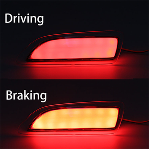 2 Diseños de Luces Reflectantes Traseras LED para <span class=keywords><strong>Toyota</strong></span> <span class=keywords><strong>Corolla</strong></span> 2011 2012 2013, Luces de Giro, Luces Traseras, Luces de Circulación Diurna, Luces de Freno, Kits de Luces de Advertencia - Product Image 4