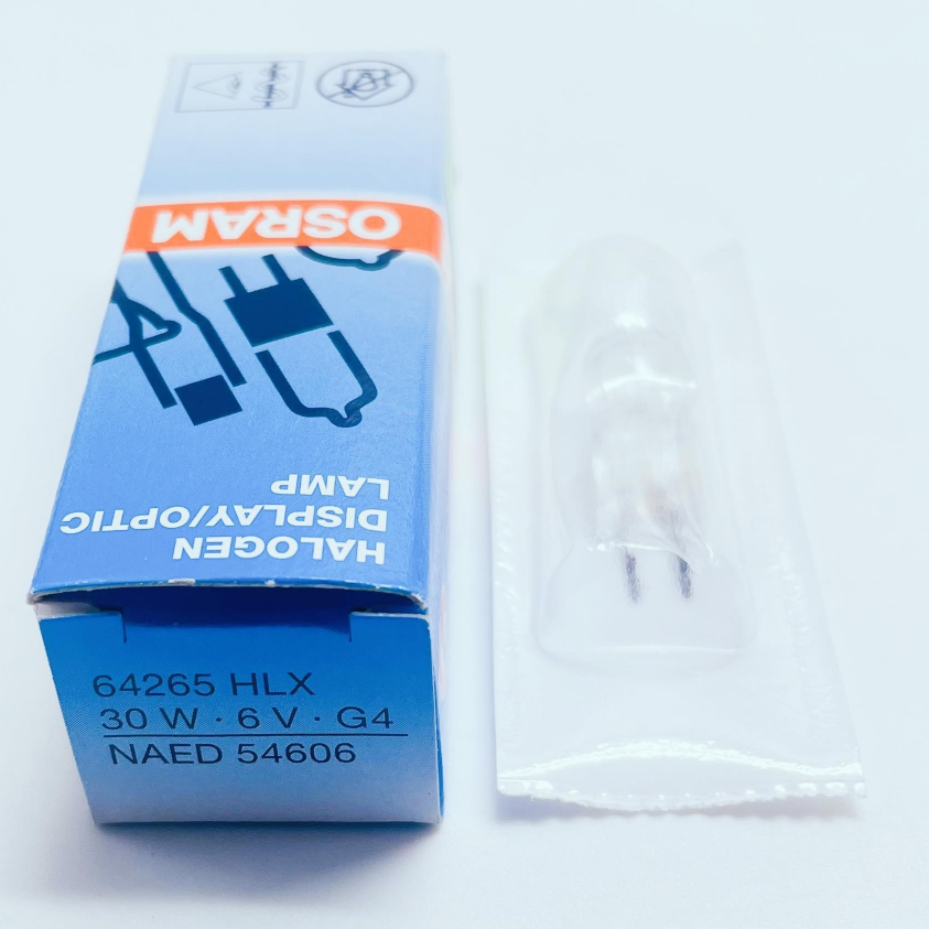 4 OSRAM 64265 HLX 6V 30W G4 100 horas