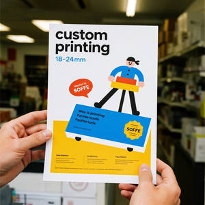 Publicidade <span class=keywords><strong>Posters</strong></span> personalizados Tamanho 60x75cm Outdoor Waterproof Vinyl Wall <span class=keywords><strong>Posters</strong></span> Serviço de impressão Adesivo 24x36 Poster Prints - Product Image 3