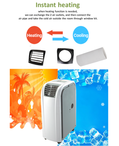 Refroidisseur Portable 3 en 1, soin de refroidissement, amincissant, AC, pour usage domestique, 12000btu R290 - Product Image 5