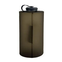 Bouteille d'eau souple d'hydratation en TPU sans BPA d'une capacité de 1,5L pour le camping et la randonnée