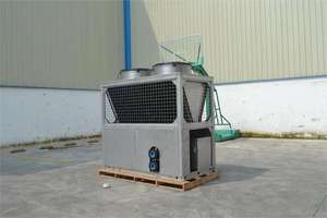 Bomba <span class=keywords><strong>de</strong></span> calor <span class=keywords><strong>de</strong></span> acero inoxidable para <span class=keywords><strong>piscina</strong></span>, tubo <span class=keywords><strong>de</strong></span> titanio para cultivo <span class=keywords><strong>de</strong></span> peces marinos, comercial, 90KW - Product Image 4