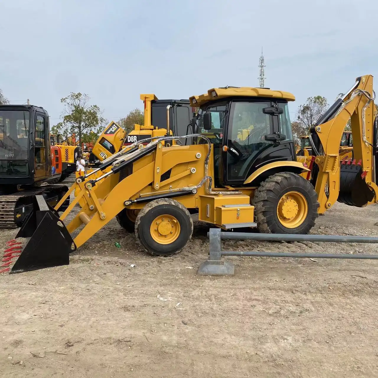 hot sale Used YC236 Backhoe Loader Superior condition Used YC236 Backhoe Loader excavator