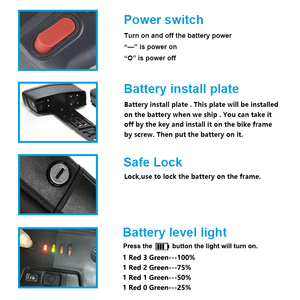 Wholesale <b>Battery</b> 36V 17.5AH <b>48V</b> 14AH Rear Rack Ebike <b>Battery</b> Lithium Ion Ebike <b>Battery</b> - Product Image 3