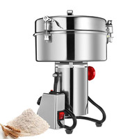 4500G Commercial riz grain farine cacao blé noix farine fraiseuse épices haricots pulvérisateur puissance broyeur