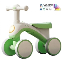 Véhicule Électrique pour Enfants, Porteur Équilibré, Guidon Pivotant à 135 Degrés, Musique, Éclairage, Pneus Silencieux en EVA - Vente en Gros