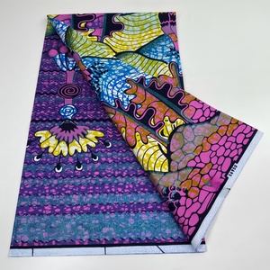 Tissu africain GRAND Wax Dutch Loincloths en gros, <span class=keywords><strong>Pagne</strong></span> original africain véritable tissu imprimé Wax, 6 Yards pour vêtements - Product Image 4