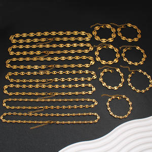 Bijoux tendance en <span class=keywords><strong>plaqué</strong></span> <span class=keywords><strong>or</strong></span> 18 carats Bracelet en acier inoxydable 6mm 8mm 9mm <span class=keywords><strong>Graine</strong></span> <span class=keywords><strong>de</strong></span> <span class=keywords><strong>café</strong></span> Bracelet <span class=keywords><strong>de</strong></span> <span class=keywords><strong>café</strong></span> Bracelet <span class=keywords><strong>de</strong></span> chaîne à maillons <span class=keywords><strong>de</strong></span> haricot - Product Image 6