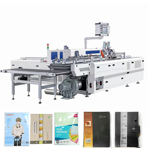 Tarjeta de embolsado de alta velocidad, máquina de embolsado de papelería automática, máquina de embalaje de cuaderno de línea - Product Image 2