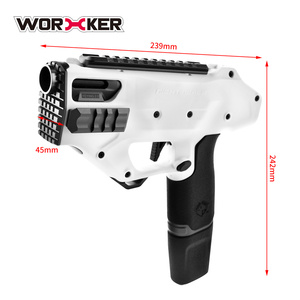 Blaster Giocattolo Worker Premium in Schiuma, Blaster Elettrico in Plastica Worker Nightingale, Pistole Giocattolo a Tiro SEMI-AUTOMATICO per Adulti - Product Image 3