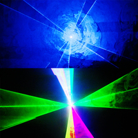 Lumière laser colorée de partie de disco d'équipement de DJ d'animation tridimensionnelle avec la source lumineuse fluorescente