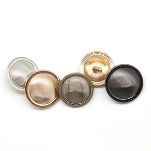 High Quality Women's Coat Sew round Fancy Metal <b>Button</b> 10mm-25mm Novelty Style Made of Zinc Alloy Shank <b>Button</b> - Product Image 5