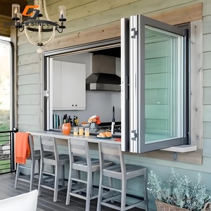 Fenêtre pliante en aluminium de style moderne GS pour villa et maison - Product Image 3