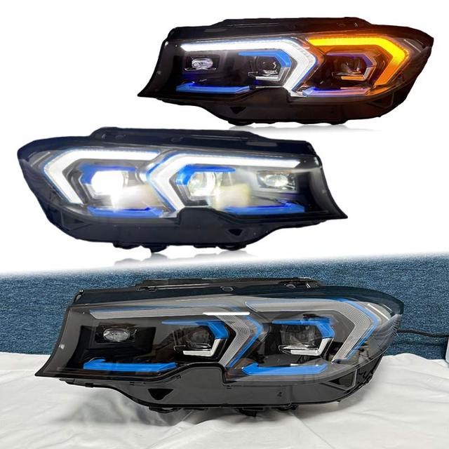 J ONE Automotive Parts for BMW 3 Series G20 G21 Automotive Laser Headlights 330 M340i Headlights LED Automotive Headlights