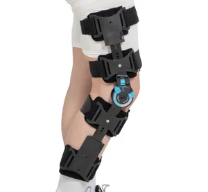 Soporte de articulación de rodilla ajustable soporte de rodilla ACL de control de bisagra ROM para tratamiento postoperatorio