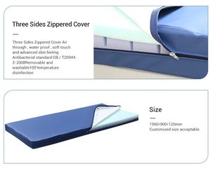 Colchón de Espuma de Poliuretano de Alta Calidad para Cama de <span class=keywords><strong>Hospital</strong></span>, Colchón Médico para <span class=keywords><strong>Hospital</strong></span> y Residencia de Ancianos - Product Image 5