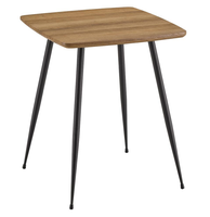 Nouvelle conception 2026 Quantité minimale de commande 30 pièces Vente en gros d'usine Table d'appoint moderne simple avec plateau en MDF et pieds en métal Table de canapé Montage facile Meubles d'intérieur pour salon