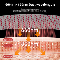REDSKY AD-T3500--2D-2, Dispositivo de Terapia LED de Alta Irradiancia con Garantía de 3 Años, 660nm 850nm 3500W, Panel de Terapia de Luz Roja Vertical