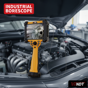 1.8mm Ultra Fine Industrial LED Light 2-Way Articulating IP67 Waterproof Borescope for Automotive Engine Inspection - Product Image 2