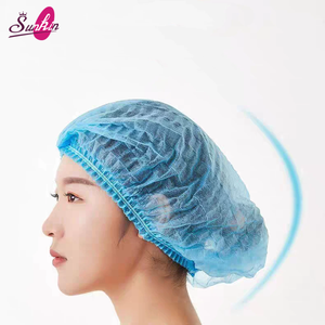 Bonnet de protection jetable non tissé 19 pouces pour <span class=keywords><strong>SPA</strong></span>, hôpital, restauration, maquillage et nettoyage - Product Image 5