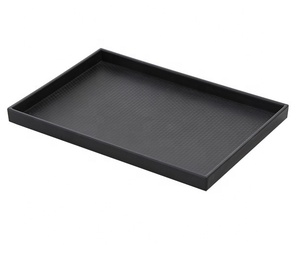 Material ABS Plastic Tray Hotel Hospitality Welcome Serving Tray for promotional