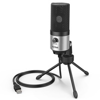 Kit de micro pour vlog Fifine K669 PRO, haute sensibilité, kit de micro pour streaming, micro à condensateur USB, micro de studio