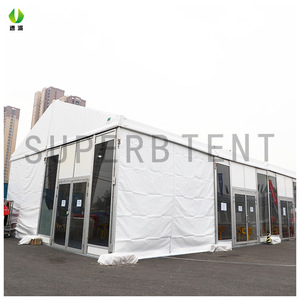 Tente d'exposition double couche en aluminium 20x50m, imperméable, pour salon professionnel - Product Image 3