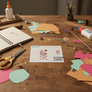 Ensemble d'autocollants en strass ILAN 39017-1, design brillant pour la création artisanale - Product Image 2