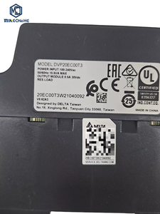 DVP20EC00T3 DVP20EC00R3 ชุดควบคุมลอจิกแบบตั้งโปรแกรมได้ PLC โมดูลควบคุมระบบอัตโนมัติทางอุตสาหกรรม ชุดควบคุมแบบตั้งโปรแกรมได้ขนาดกะทัดรัด - Product Image 1