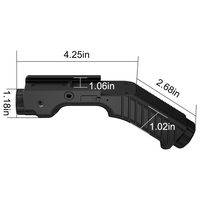 Lunette de visée laser de chasse rechargeable de haute qualité, combo lampe torche tactique, 1000 lumens, portée de lumière de 200 m, étanche, extérieur