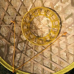 หมวกทรงบักเก็ตทำจากไม้ไผ่และฟางข้าวสาลี กันน้ำ สำหรับผู้หญิง เหมาะสำหรับปั่นจักรยาน ท่องเที่ยว ใส่ลำลอง กันแดด - Product Image 5