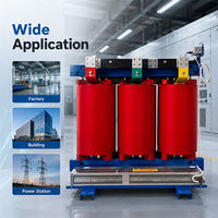Transformador de Potencia Tipo Seco MingZheng SCB12 de 100 Kva para Exteriores, con Buena Disipación de Calor, 10KV 400V, Resina Epoxi Fundida