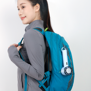 2024 nouveau Mini Turbo refroidissement dortoir ventilateur de bureau usb charge extérieur portable montagne boucle compresse froide portable petit ventilateur - Product Image 5