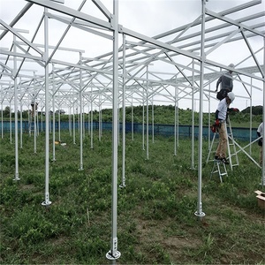 Có thể điều chỉnh nhôm Cấu trúc quang điện năng lượng mặt trời bảng điều khiển gắn khung trang trại - Product Image 2