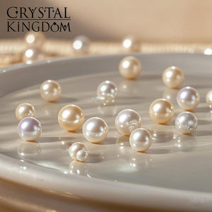 ลูกปัดมุกเทียมประดับเพชร Swarovski 5809 ระยิบระยับ <span class=keywords><strong>ส</strong></span>ำหรับชุดเดรสหรูหรา ต่างหูทำมือ และจี้ห้อยคอแบบพิเศษ - Product Image 2