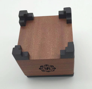 Factory Lư Hương Tre Mini Dụng Cụ Giữ Hương Cầm Tay Hộp Gỗ Chạm Khắc Rỗng Dụng Cụ Đốt Hương Gỗ Mới - Product Image 5