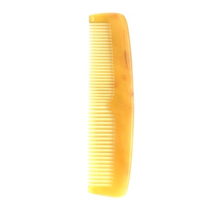 Peigne de massage en corne de mouton, à dents larges et fines, personnalisé, pour <span class=keywords><strong>salon</strong></span>, offre spéciale - Product Image 2
